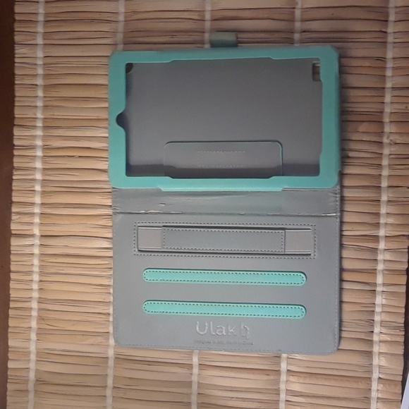 Ulak Amazon Fire 7 (5th Generation) Case Mint Green Pocket - Picture 2 of 7
